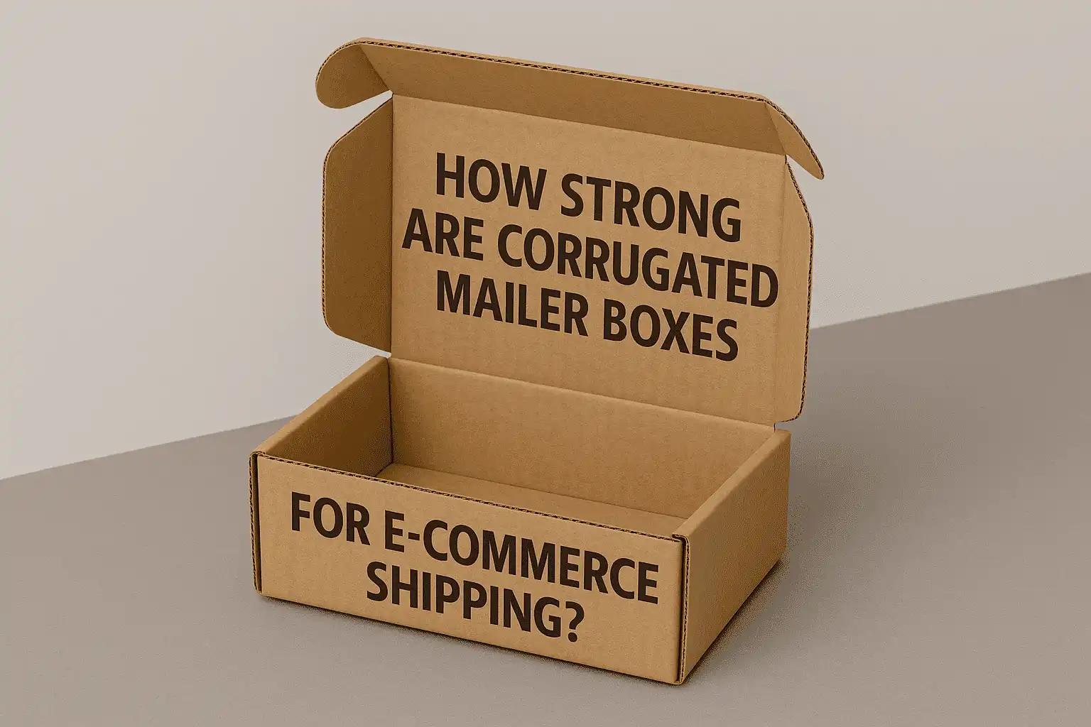 How Strong are Corrugated Mailer Boxes for E-Commerce Shipping?